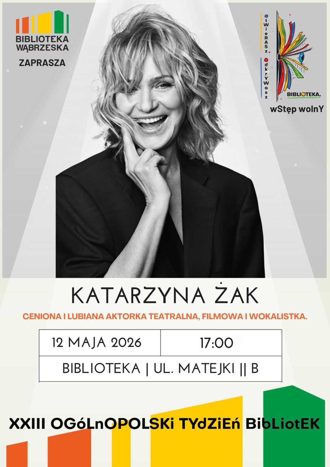Spotkanie z Katarzyną Żak w bibliotece