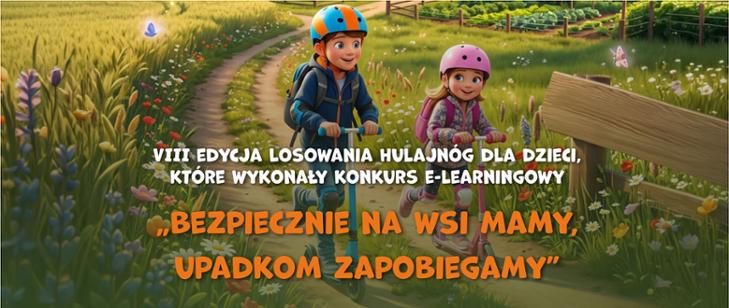 VIII losowanie hulajnóg dla dzieci rolników