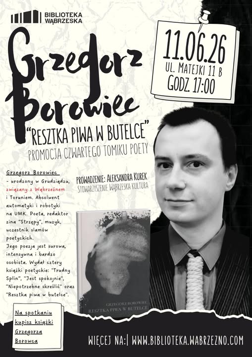 Spotkanie z poetą związanym z Wąbrzeźnem