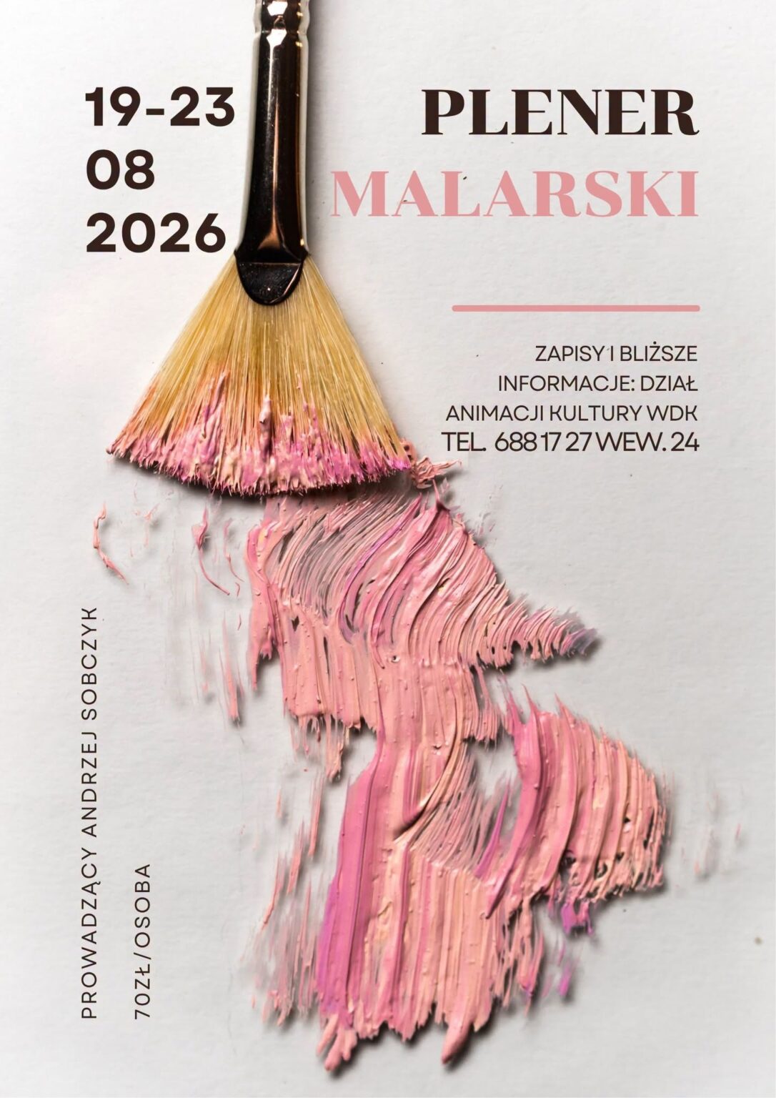 Plener malarski w Wąbrzeźnie