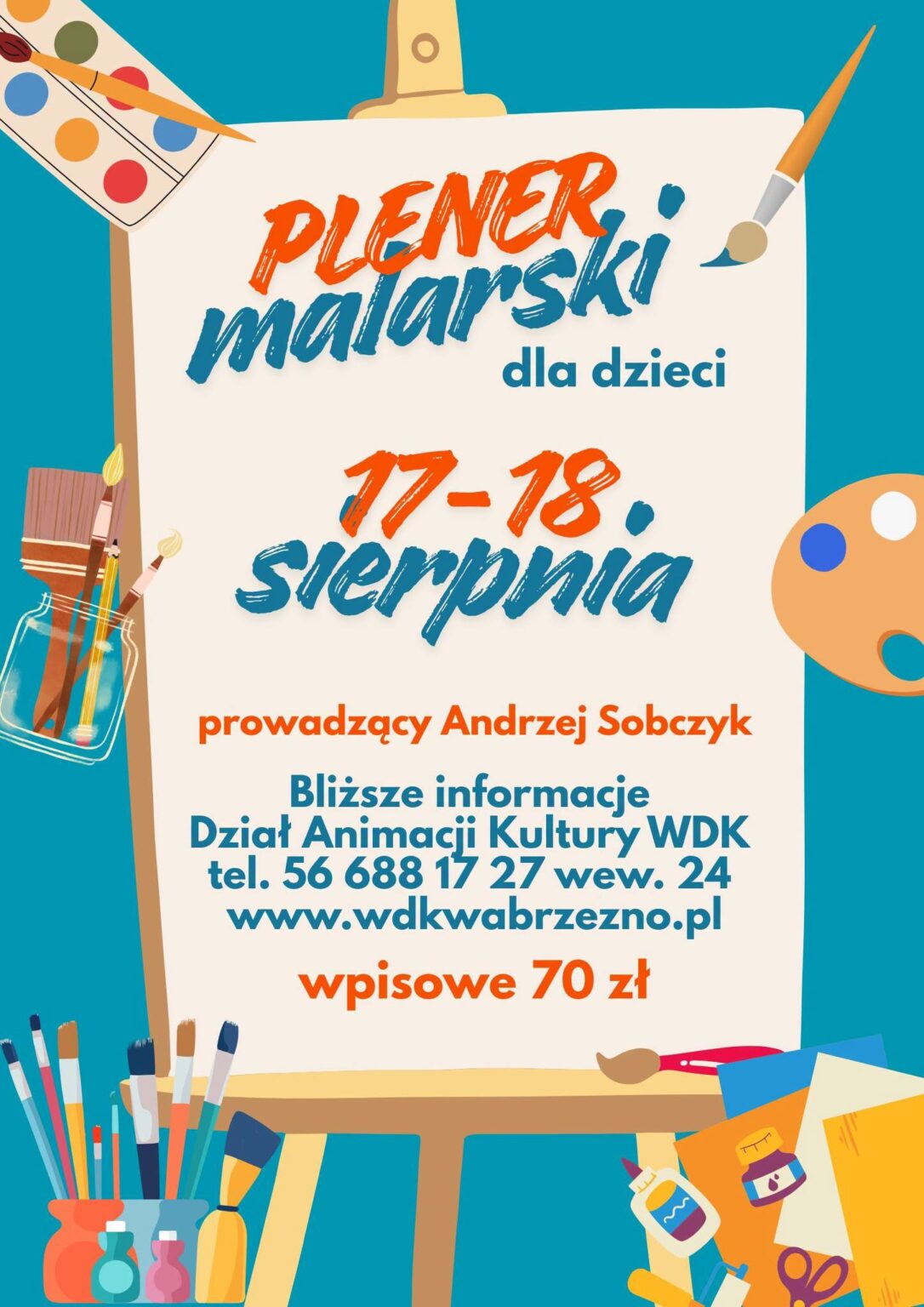 Plener malarski dla dzieci