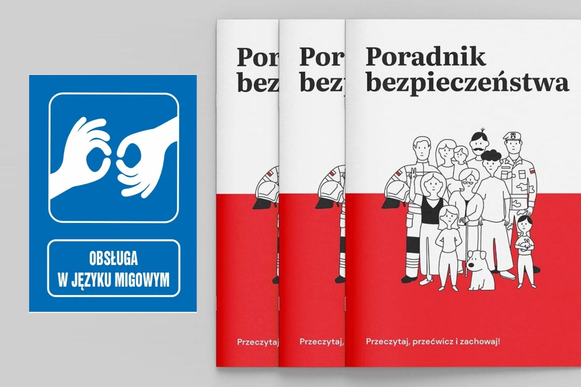 Poradnik Bezpieczeństwa w Języku Migowym