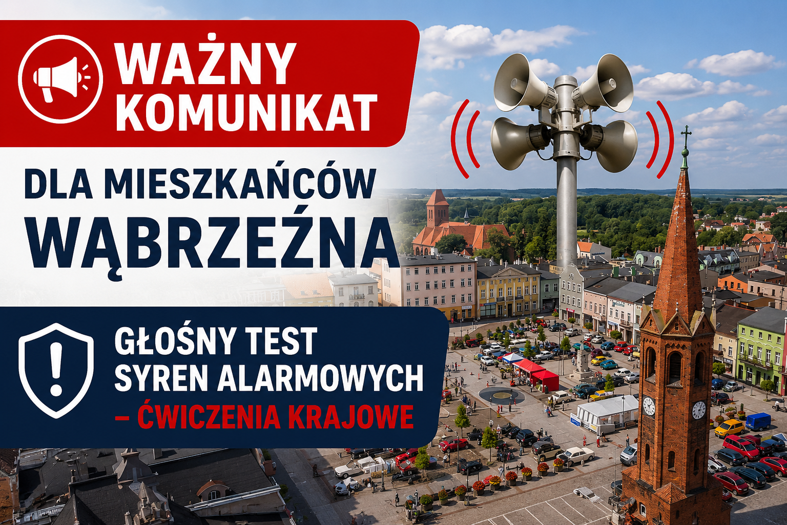 Ważny komunikat dla mieszkańców Wąbrzeźna