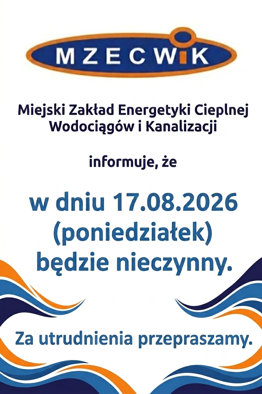 17 sierpnia biuro MZECWiK nieczynne