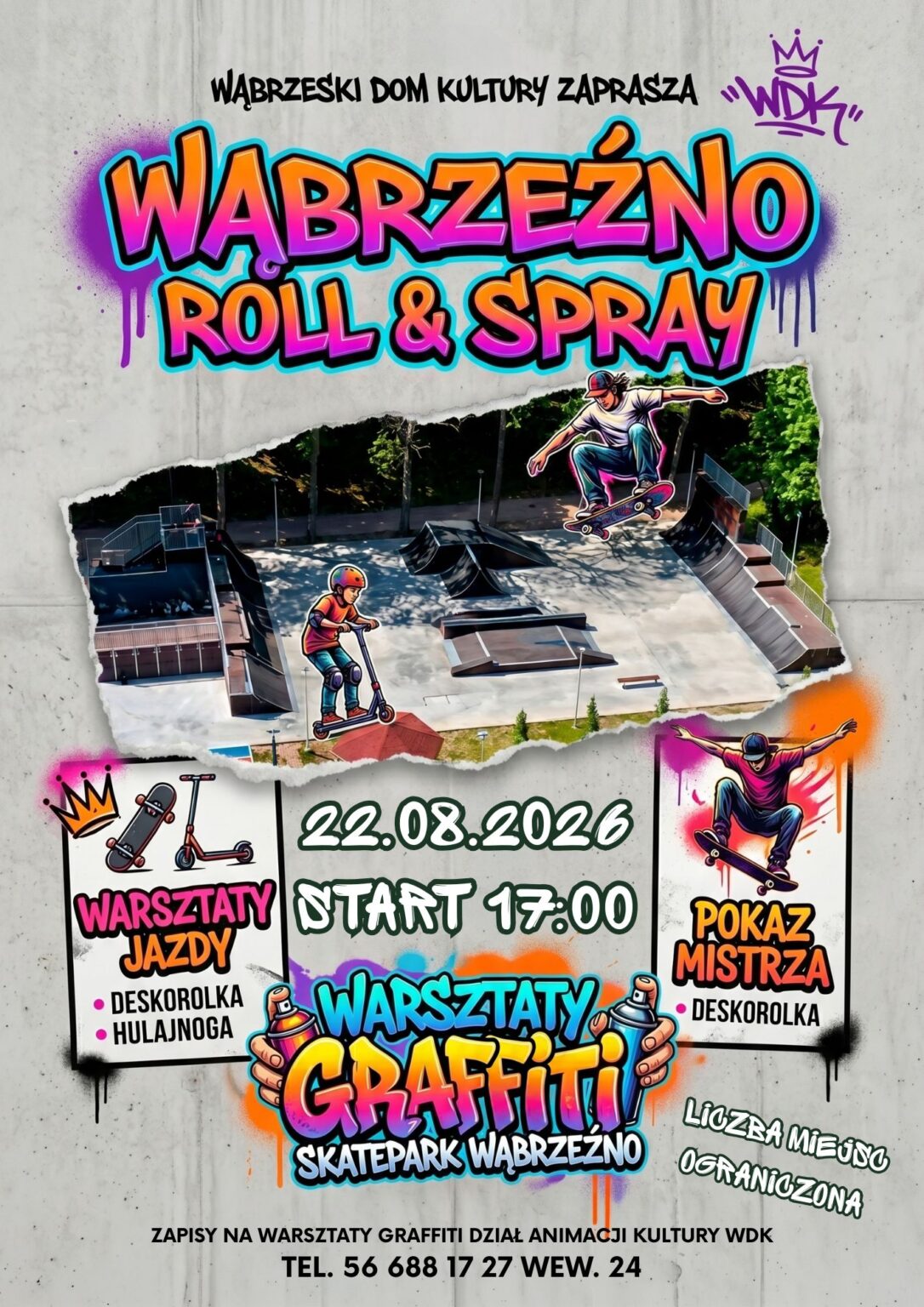 Dzień młodzieży Roll & Spray