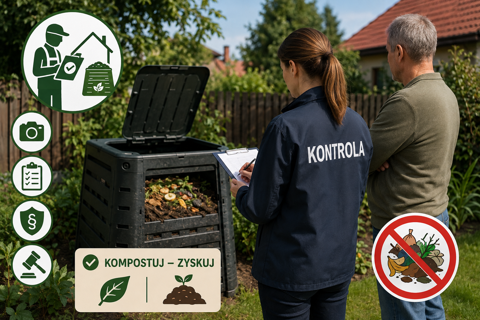 Kontrole przydomowych kompostowników